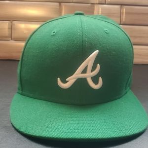 Atlanta MLB Green Hat New Era 59FIFTY